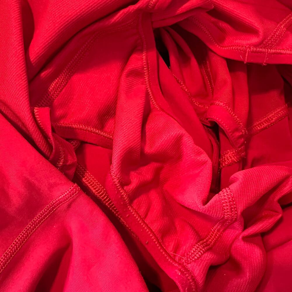 Lululemon Speed Up Shorts High-Rise Lined 2.5" Dark Red Women's Size 14 Running - Picture 6 of 10
